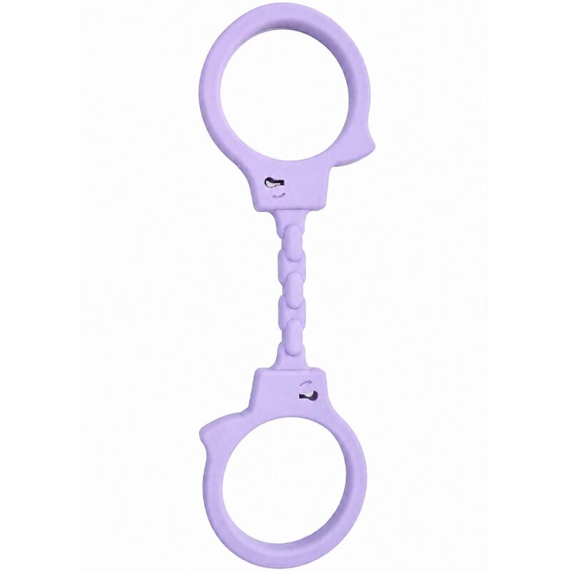 DIABLO PICANTE - SILICONE HANDCUFFS MAUVE - Foto 1 DIABLO PICANTE - SILICONE HANDCUFFS MAUVE - sexbliss - Foto 1
