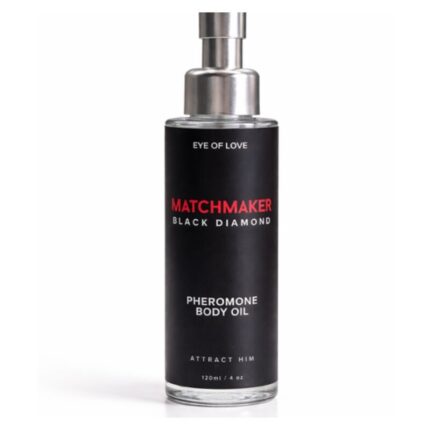 EYE OF LOVE - MATCHMAKER BLACK DIAMOND PHEROMONE BODY OIL 120 ML - sexbliss - Foto 1