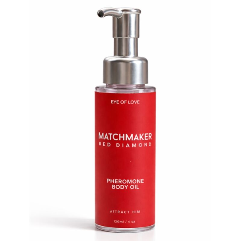 EYE OF LOVE - MATCHMAKER RED DIAMOND PHEROMONE BODY OIL 120 ML - Foto 1 EYE OF LOVE - MATCHMAKER RED DIAMOND PHEROMONE BODY OIL 120 ML - sexbliss - Foto 1