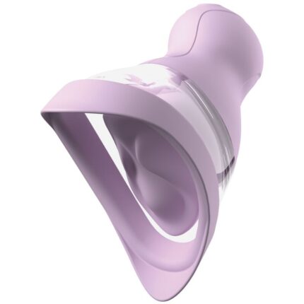 FANTASY FOR HER - VELOURA TOUCH PLEASURE PUMP INTIMATE PUMP WITH SUCTION AND VIBRATION PURPLE - sexbliss - Foto 1