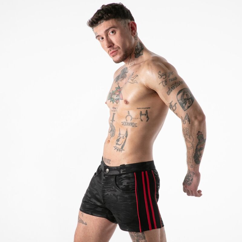 LOCKER GEAR - FULL MILITARY ACCESS SHORT RED XL - Foto 1 LOCKER GEAR - FULL MILITARY ACCESS SHORT RED XL - sexbliss - Foto 1