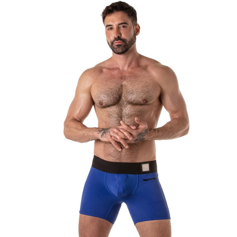 LOCKER GEAR - WIDE WAISTBAND TRUNK BLUE XL - Foto 1 LOCKER GEAR - WIDE WAISTBAND TRUNK BLUE XL - sexbliss - Foto 1