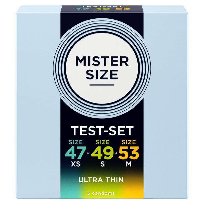 MISTER SIZE - PACK SAMPLE CONDOM SIZE 47-49-53 MM (3 UNITS) - Foto 1 MISTER SIZE - PACK SAMPLE CONDOM SIZE 47-49-53 MM (3 UNITS) - sexbliss - Foto 1