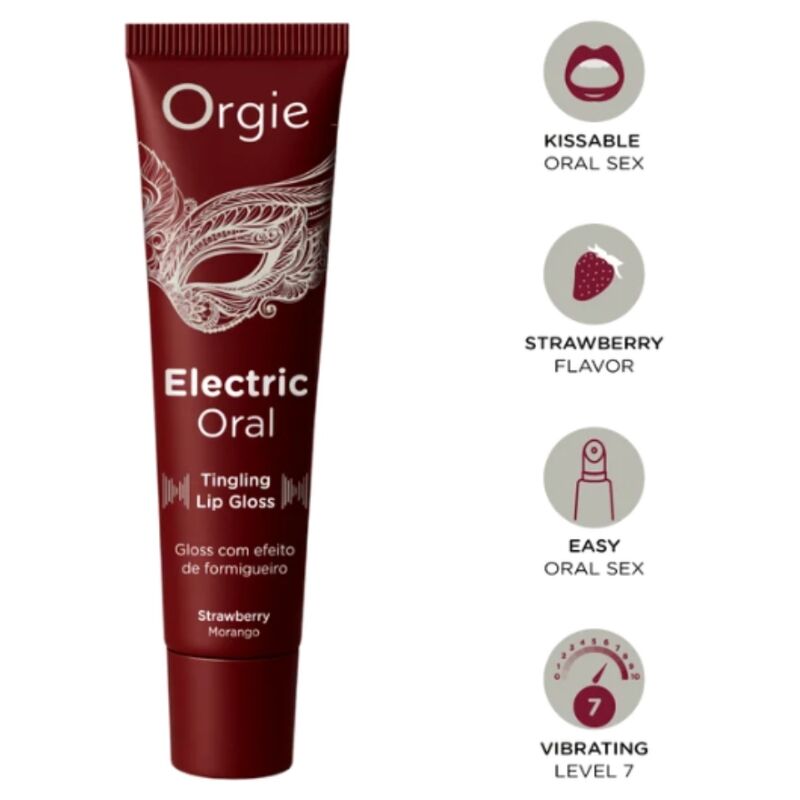 ORGIE - ELECTRIC ORAL TINGLING LIP GLOSS 15 ML - Foto 1 ORGIE - ELECTRIC ORAL TINGLING LIP GLOSS 15 ML - sexbliss - Foto 1