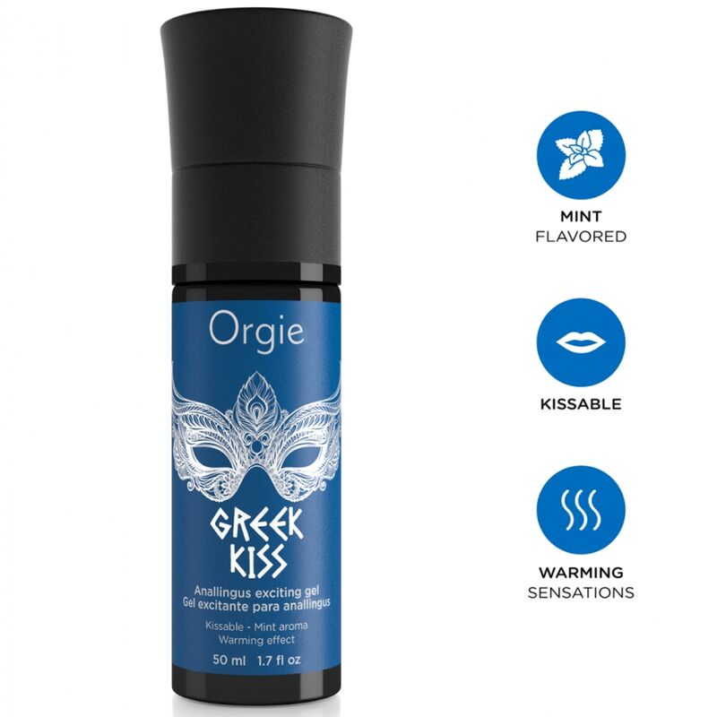 ORGIE - GREEK KISS ANALLINGUS STIMULATING GEL MINT 50 ML - Foto 1 ORGIE - GREEK KISS ANALLINGUS STIMULATING GEL MINT 50 ML - sexbliss - Foto 1