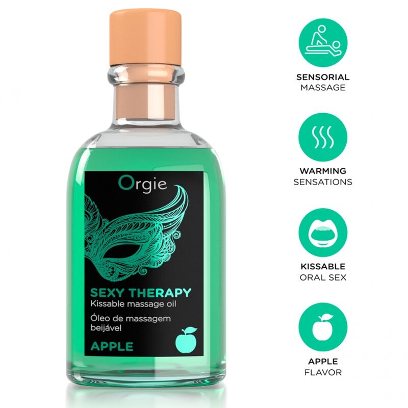ORGIE - LIPS MASSAGE APPLE KISSABLE MASSAGE SET 100 ML - Foto 1 ORGIE - LIPS MASSAGE APPLE KISSABLE MASSAGE SET 100 ML - sexbliss - Foto 1