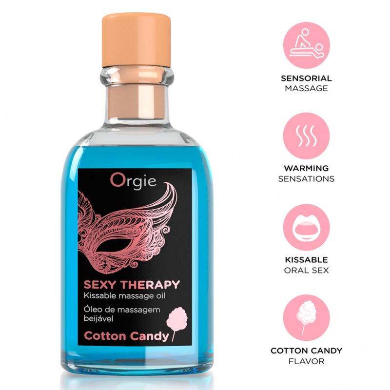 ORGIE - LIPS MASSAGE COTTON CANDY KISSABLE MASSAGE SET 100 ML - Foto 1 ORGIE - LIPS MASSAGE COTTON CANDY KISSABLE MASSAGE SET 100 ML - sexbliss - Foto 1