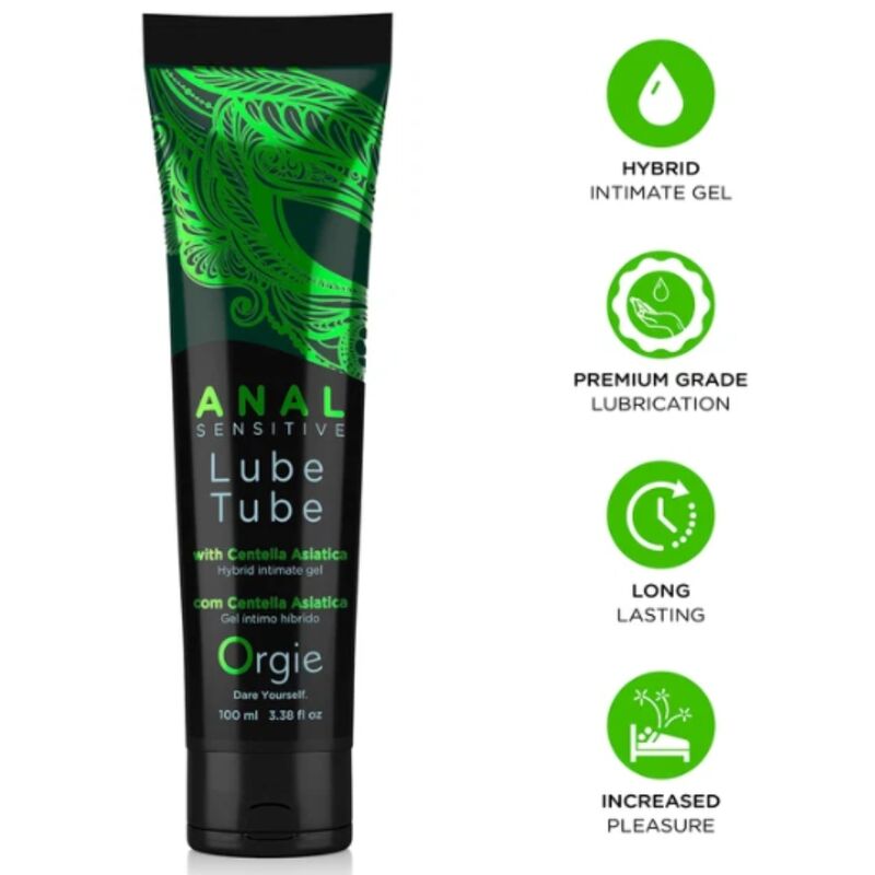ORGIE - LUBE TUBE ANAL SENSITIVE HYBRID INTIMATE GEL FOR ANAL SEX 100 ML - Foto 1 ORGIE - LUBE TUBE ANAL SENSITIVE HYBRID INTIMATE GEL FOR ANAL SEX 100 ML - sexbliss - Foto 1