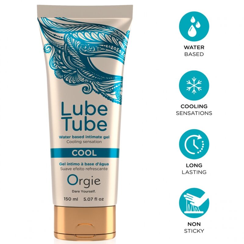 ORGIE - LUBE TUBE COOL COOLING WATER-BASED INTIMATE GEL 150 ML - Foto 1 ORGIE - LUBE TUBE COOL COOLING WATER-BASED INTIMATE GEL 150 ML - sexbliss - Foto 1