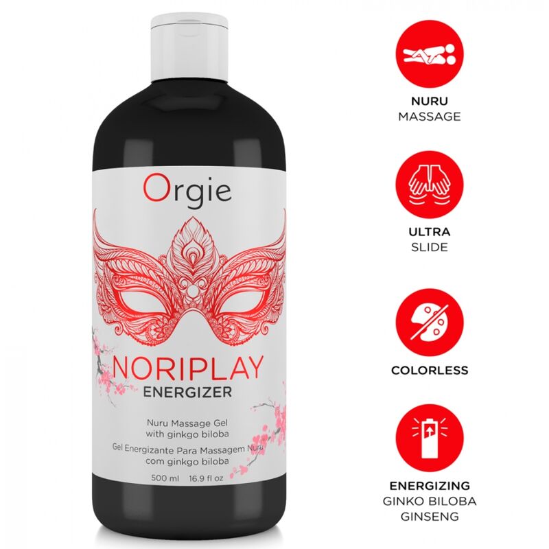 ORGIE - NORIPLAY ENERGIZER BODY TO BODY NURU MASSAGE GEL 500 ML - Foto 1 ORGIE - NORIPLAY ENERGIZER BODY TO BODY NURU MASSAGE GEL 500 ML - sexbliss - Foto 1