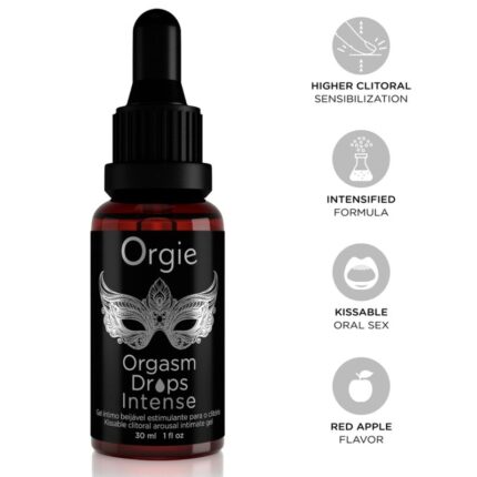 ORGIE - ORGASM DROPS INTENSE EXTREME CLITORAL AROUSAL 30 ML - sexbliss - Foto 1