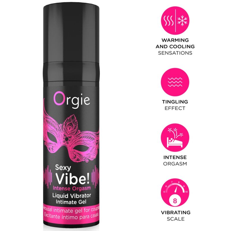 ORGIE - SEXY VIBE! INTENSE ORGASM MULTIPLE SENSATIONS INTIMATE GEL 15 ML - Foto 1 ORGIE - SEXY VIBE! INTENSE ORGASM MULTIPLE SENSATIONS INTIMATE GEL 15 ML - sexbliss - Foto 1