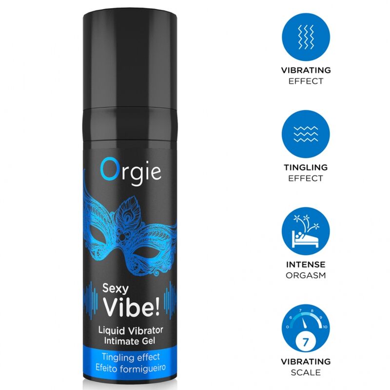 ORGIE - SEXY VIBE! LIQUID VIBRATOR 15 ML - Foto 1 ORGIE - SEXY VIBE! LIQUID VIBRATOR 15 ML - sexbliss - Foto 1