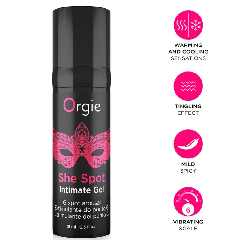 ORGIE - SHE SPOT G-SPOT AROUSAL INTIMATE GEL 15 ML - Foto 1 ORGIE - SHE SPOT G-SPOT AROUSAL INTIMATE GEL 15 ML - sexbliss - Foto 1