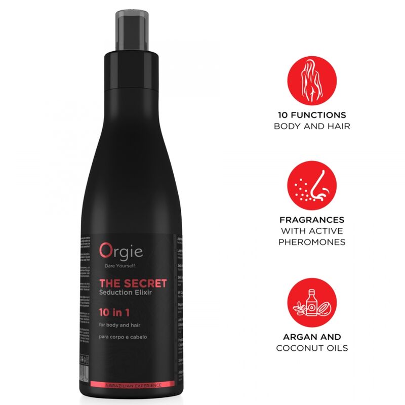 ORGIE - THE SECRET SEDUCTION ELIXIR 10 IN 1 BODY AND HAIR LOTION 200 ML - Foto 1 ORGIE - THE SECRET SEDUCTION ELIXIR 10 IN 1 BODY AND HAIR LOTION 200 ML - sexbliss - Foto 1