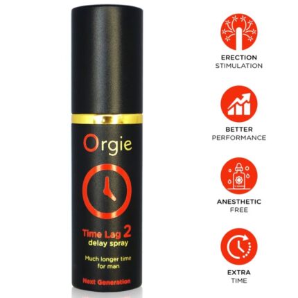 ORGIE - TIME LAG 2 DELAY SPRAY ANESTHETIC FREE 10 ML - sexbliss - Foto 1
