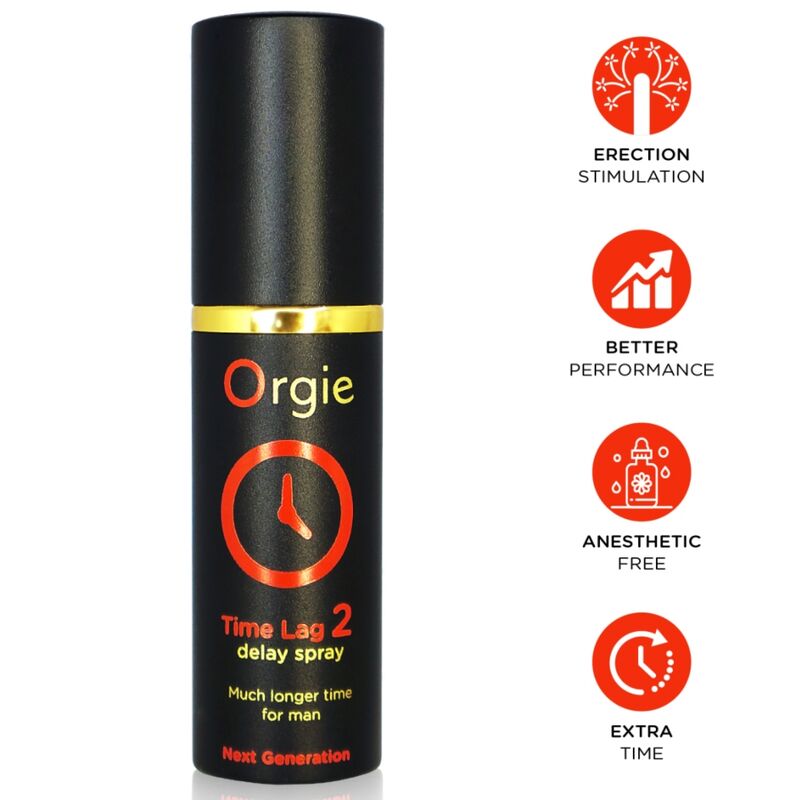 ORGIE - TIME LAG 2 DELAY SPRAY ANESTHETIC FREE 10 ML - Foto 1 ORGIE - TIME LAG 2 DELAY SPRAY ANESTHETIC FREE 10 ML - sexbliss - Foto 1