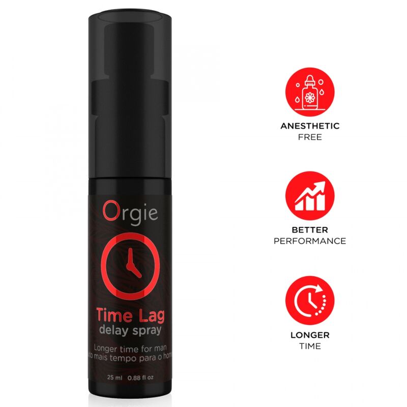 ORGIE - TIME LAG DELAY SPRAY ANESTHETIC FREE 25 ML - Foto 1 ORGIE - TIME LAG DELAY SPRAY ANESTHETIC FREE 25 ML - sexbliss - Foto 1