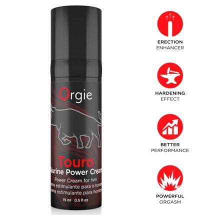 ORGIE - TOURO ERECTION ENHANCER CREAM 15 ML - sexbliss - Foto 1