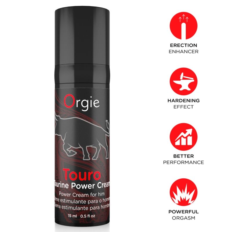 ORGIE - TOURO ERECTION ENHANCER CREAM 15 ML - Foto 1 ORGIE - TOURO ERECTION ENHANCER CREAM 15 ML - sexbliss - Foto 1