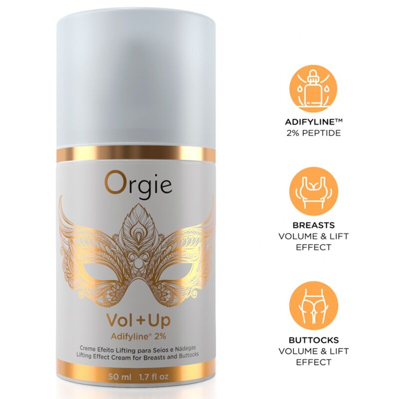 ORGIE - VOL+UP LIFTING EFFECT CREAM FOR BREASTS AND BUTTOCKS 50 ML - Foto 1 ORGIE - VOL+UP LIFTING EFFECT CREAM FOR BREASTS AND BUTTOCKS 50 ML - sexbliss - Foto 1