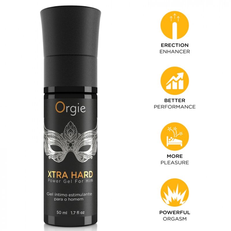 ORGIE - XTRA HARD AROUSAL AND ERECTION ENHANCER GEL 50 ML - Foto 1 ORGIE - XTRA HARD AROUSAL AND ERECTION ENHANCER GEL 50 ML - sexbliss - Foto 1