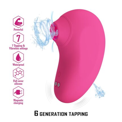 PRETTY LOVE - ARILA RECHARGEABLE CLITORAL SUCTION STIMULATOR WITH VIBRATION PINK - sexbliss - Foto 1