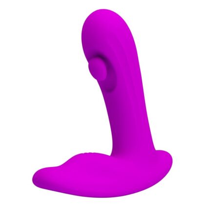 PRETTY LOVE - BAUER RECHARGEABLE PROSTATE MASSAGER 12 MODES PURPLE - sexbliss - Foto 1