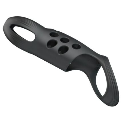 PRETTY LOVE - CRAIG RECHARGEABLE VIBRATING PENIS RING BLACK - sexbliss - Foto 1
