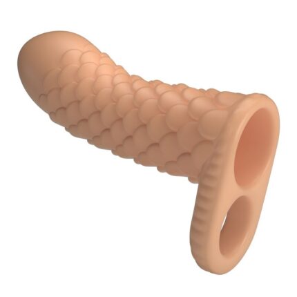 PRETTY LOVE - NESMITH PENIS EXTENSION SLEEVE 13 CM Ø 3.8 CM NATURAL - sexbliss - Foto 1