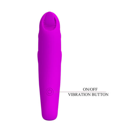 PRETTY LOVE - PETERSON HONEY FINGER RECHARGEABLE FINGER VIBRATOR PURPLE - sexbliss - Foto 1