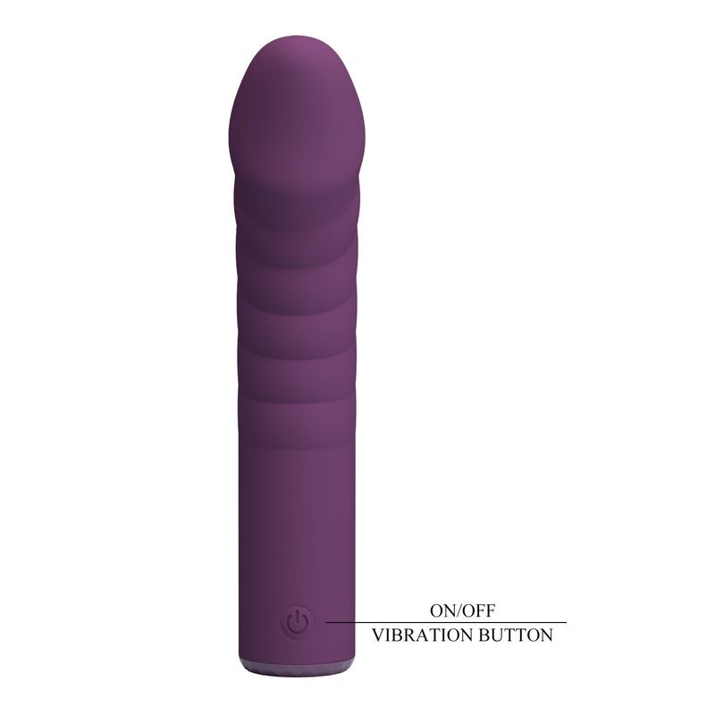 PRETTY LOVE - RYLAND RECHARGEABLE VIBRATOR 10 FUNCTIONS PURPLE - Foto 1 PRETTY LOVE - RYLAND RECHARGEABLE VIBRATOR 10 FUNCTIONS PURPLE - sexbliss - Foto 1