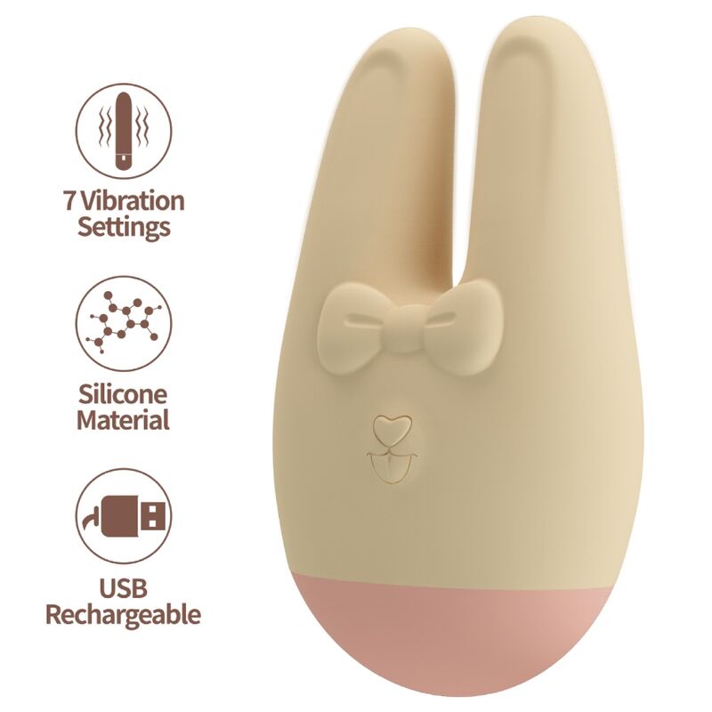 ROMANCE - BUNNY EXTERNAL STIMULATOR 7 VIBRATION MODES - Foto 1 ROMANCE - BUNNY EXTERNAL STIMULATOR 7 VIBRATION MODES - sexbliss - Foto 1