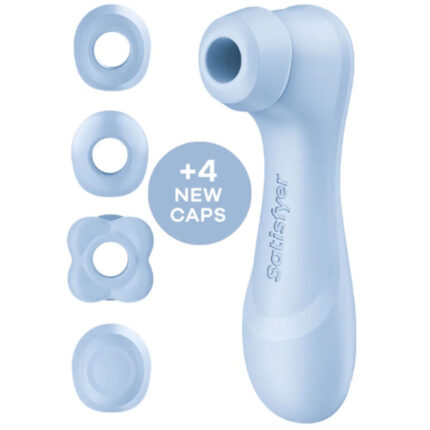 SATISFYER - PRO 2 GENERATION 4 CLITORAL STIMULATOR SERENE BLUE - sexbliss - Foto 1