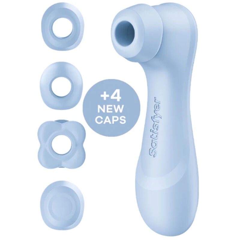 SATISFYER - PRO 2 GENERATION 4 CLITORAL STIMULATOR SERENE BLUE - Foto 1 SATISFYER - PRO 2 GENERATION 4 CLITORAL STIMULATOR SERENE BLUE - sexbliss - Foto 1