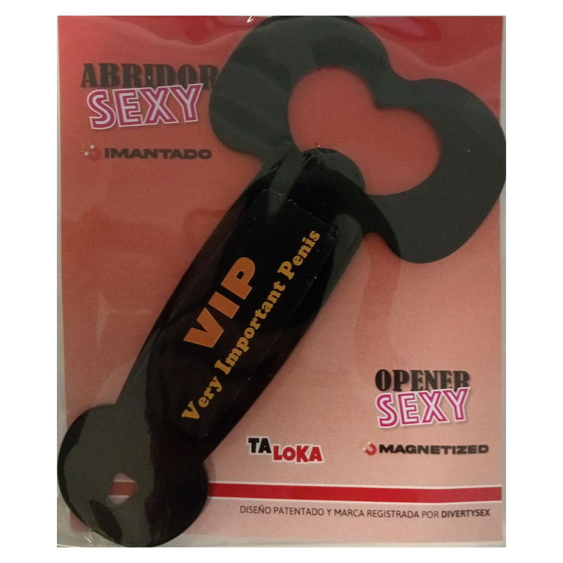 DIABLO PICANTE - MAGNETIC METAL BOTTLE OPENER FEATURING A PENIS - Foto 1 DIABLO PICANTE - MAGNETIC METAL BOTTLE OPENER FEATURING A PENIS - sexbliss - Foto 1