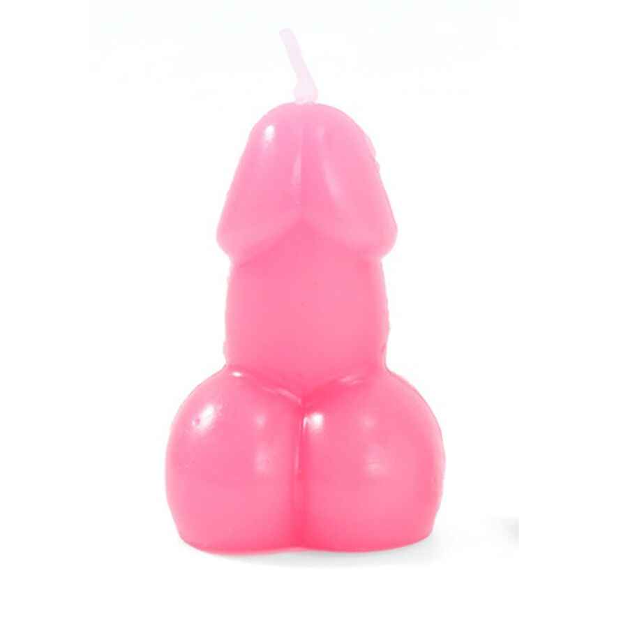 DIABLO PICANTE - PENIS SHAPED CANDLE IN FUCHSIA COLOR - sexbliss - Foto 1