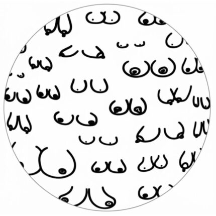 DIABLO PICANTE - ROUND BOOBS COASTERS 10 UNITS - sexbliss - Foto 1