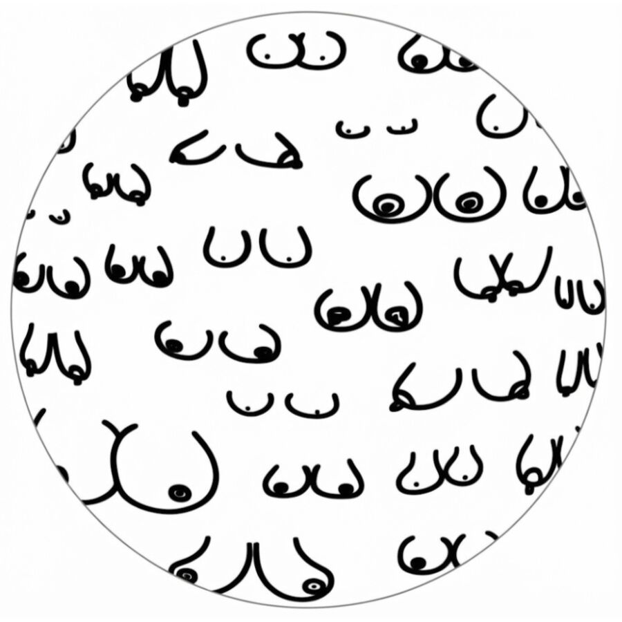 DIABLO PICANTE - ROUND BOOBS COASTERS 10 UNITS - sexbliss - Foto 1