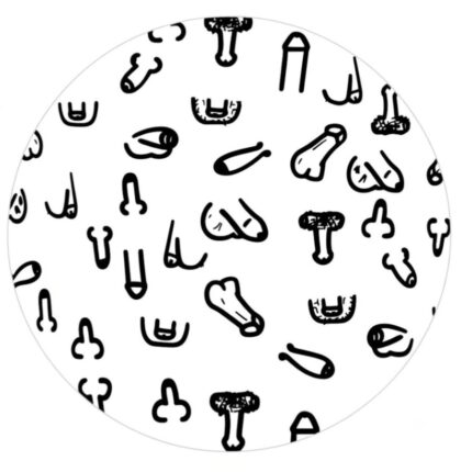 DIABLO PICANTE - ROUND PENIS COASTERS 10 UNITS - sexbliss - Foto 1
