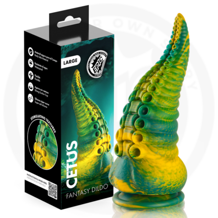 EPIC - CETUS GREEN TENTACLE DILDO LARGE SIZE - sexbliss - Foto 1