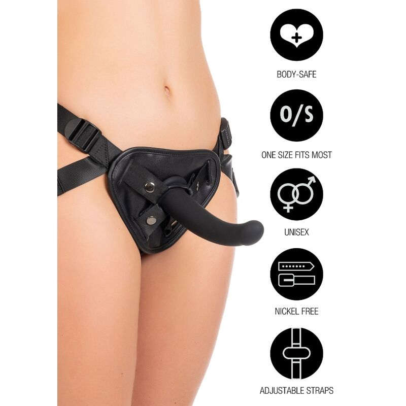 HIDDEN DESIRE - INFERNO ADJUSTABLE BACK SUPPORT HARNESS BLACK - Foto 1 HIDDEN DESIRE - INFERNO ADJUSTABLE BACK SUPPORT HARNESS BLACK - sexbliss - Foto 1