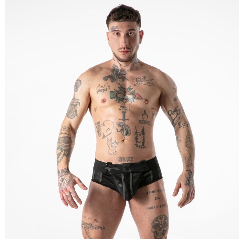 LOCKER GEAR - FULL MILITARY ACCESS JOCK BRIEF BLACK L - Foto 1 LOCKER GEAR - FULL MILITARY ACCESS JOCK BRIEF BLACK L - sexbliss - Foto 1