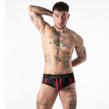 LOCKER GEAR - FULL MILITARY ACCESS JOCK BRIEF RED XL - sexbliss - Foto 1