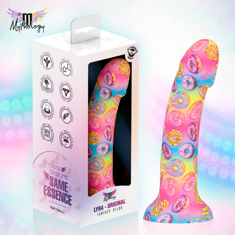 MYTHOLOGY - LYRA 2 SILICONE DILDO 19 CM Ø 3.3 CM DONUTS - Foto 1 MYTHOLOGY - LYRA 2 SILICONE DILDO 19 CM Ø 3.3 CM DONUTS - sexbliss - Foto 1