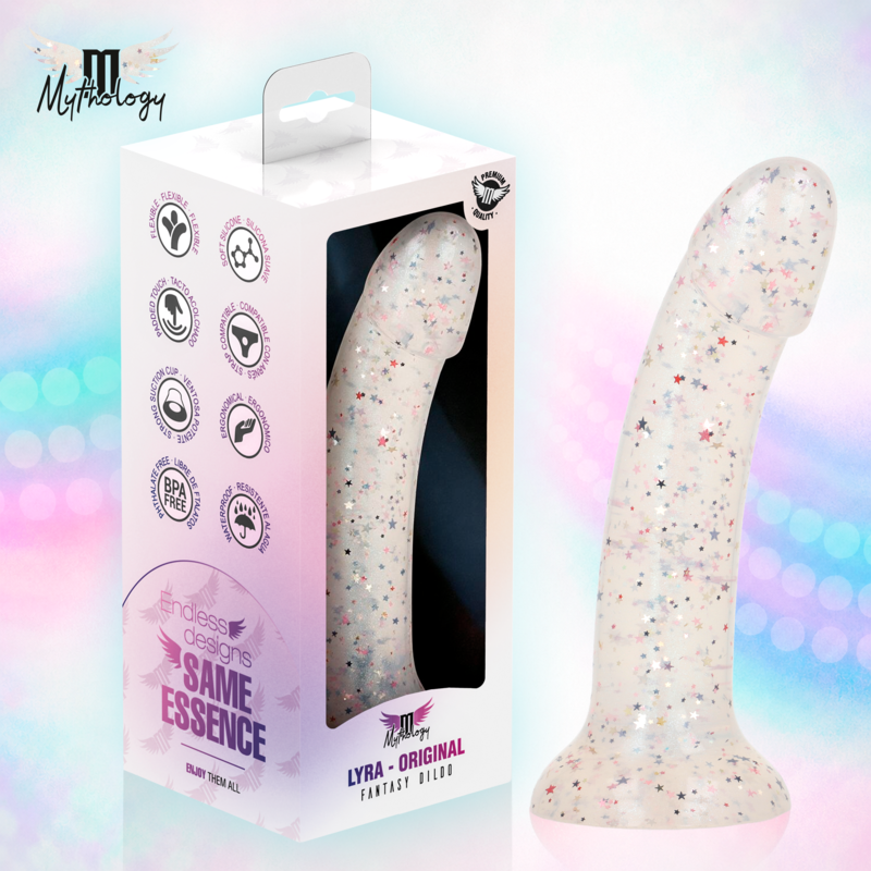 MYTHOLOGY - LYRA 5 DILDO DE SILICONA 17 CM Ø 3 MYTHOLOGY - LYRA 5 DILDO DE SILICONA 17 CM Ø 3