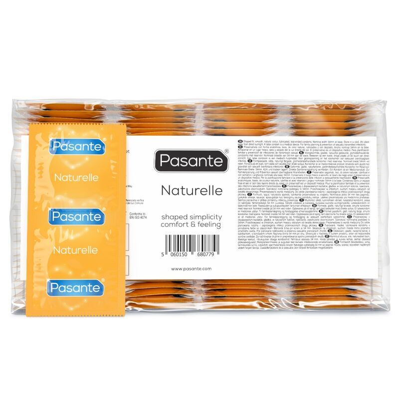 PASANTE - CONDOMS NATURELLE BAG 144 UNITS (BAG) - Foto 1 PASANTE - CONDOMS NATURELLE BAG 144 UNITS (BAG) - sexbliss - Foto 1