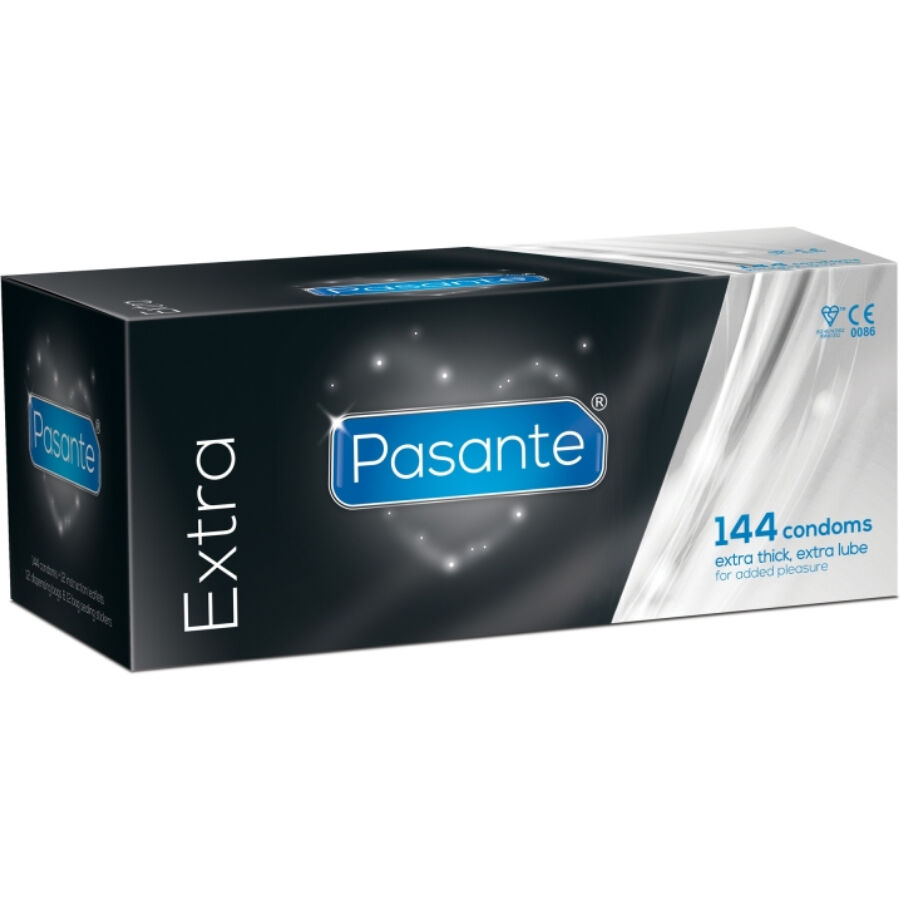 PASANTE - EXTRA EXTRA THICK CONDOMS WITH ADDITIONAL LUBRICATION 144 PACK - Foto 1 PASANTE - EXTRA EXTRA THICK CONDOMS WITH ADDITIONAL LUBRICATION 144 PACK - sexbliss - Foto 1