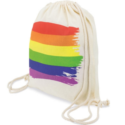 PRIDE - COTTON LGBT FLAG BACKPACK - sexbliss - Foto 1