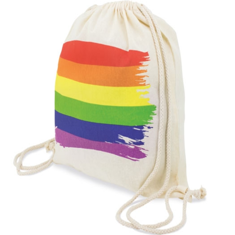 PRIDE - COTTON LGBT FLAG BACKPACK - Foto 1 PRIDE - COTTON LGBT FLAG BACKPACK - sexbliss - Foto 1